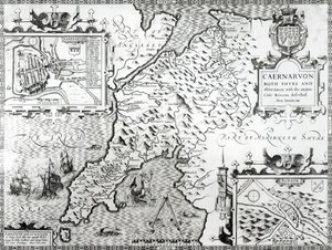 カナーボンの地図、1616年